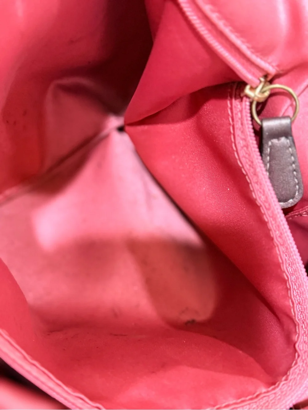 Coach Brown and Tan Canvas Shoulder Bag with Gold Hardware